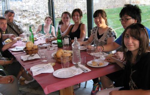 SSU students in Oviedo, Spain, Summer 2010