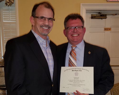 Phi Sigma Iota Induction Ceremony