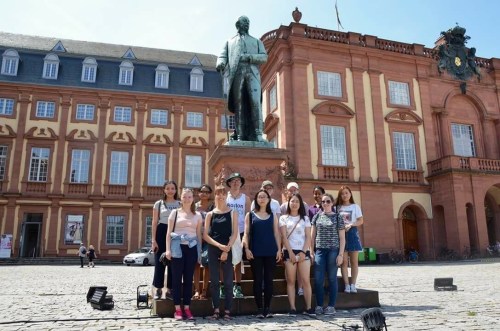 Anthony and friends in Germany
